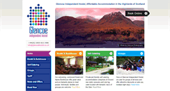 Desktop Screenshot of glencoehostel.co.uk